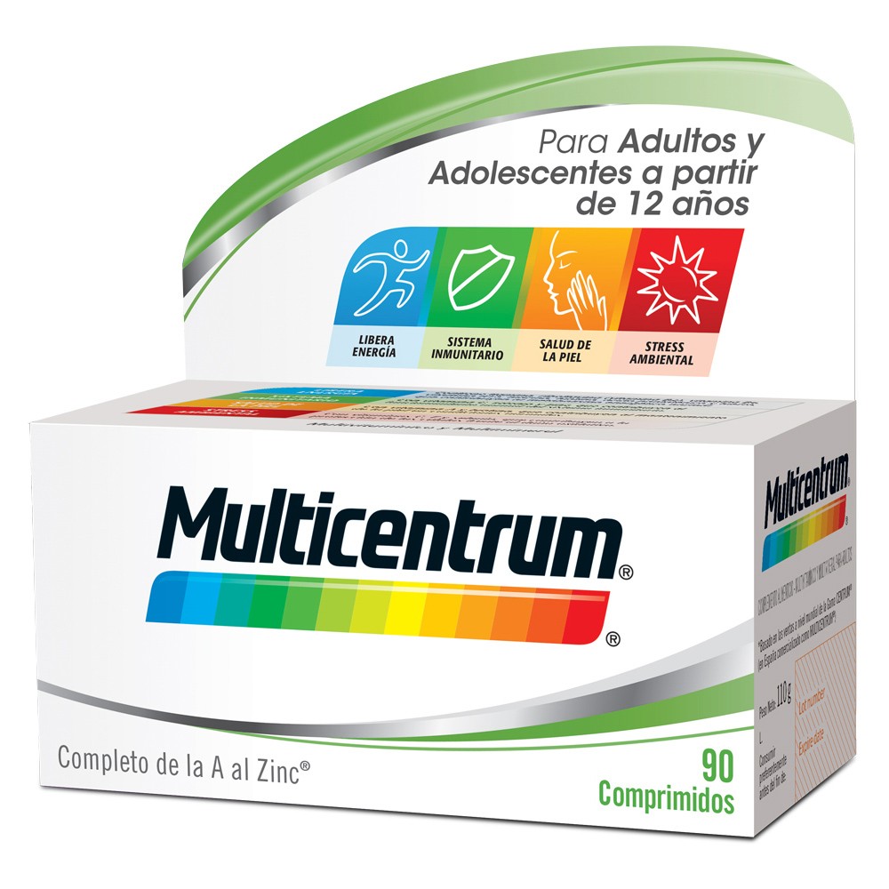 Multicentrum adultos multivitamínico 90 comprimidos